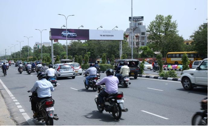 Gantry at JLN Marg Trimurti Circle|Gantry Ads in Jaipur, Outdoor Hoardings in India